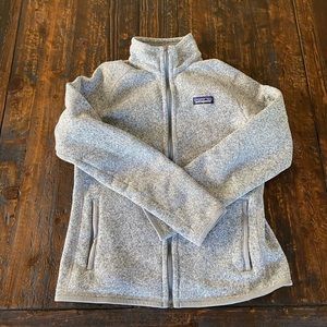 Patagonia Better Sweater, grey marl, size Small!